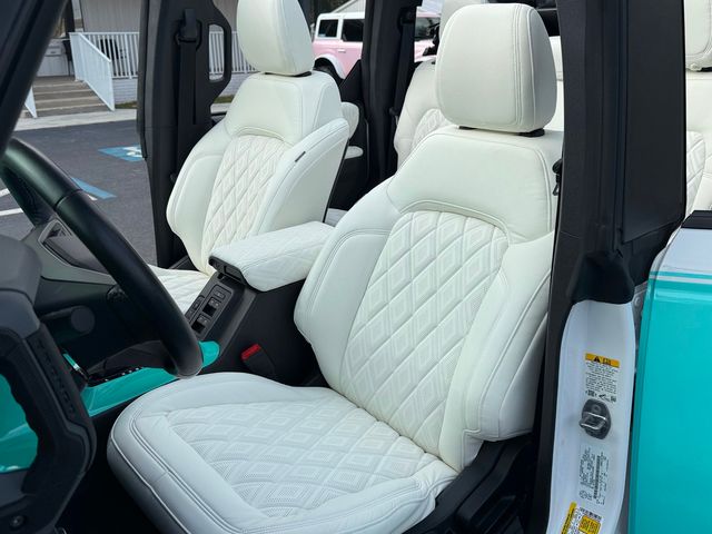 2023 Ford Bronco BAYSHORE SEAFOAM RETRO 2-TONE LEAATHER LIFTED | Plant City, FL | psv5 DEMO - Bayshore Automotive 2023 Ford Bronco BAYSHORE SEAFOAM RETRO 2-TONE LEAATHER LIFTED | Plant City, FL | psv5 DEMO - Bayshore Automotive