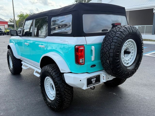 2023 Ford Bronco BAYSHORE SEAFOAM RETRO 2-TONE LEAATHER LIFTED | Plant City, FL | psv5 DEMO - Bayshore Automotive