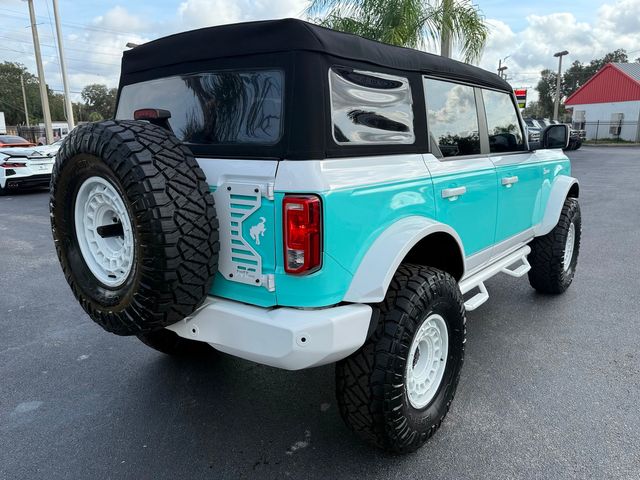 2023 Ford Bronco BAYSHORE SEAFOAM RETRO 2-TONE LEAATHER LIFTED | Plant City, FL | psv5 DEMO - Bayshore Automotive 2023 Ford Bronco BAYSHORE SEAFOAM RETRO 2-TONE LEAATHER LIFTED | Plant City, FL | psv5 DEMO - Bayshore Automotive