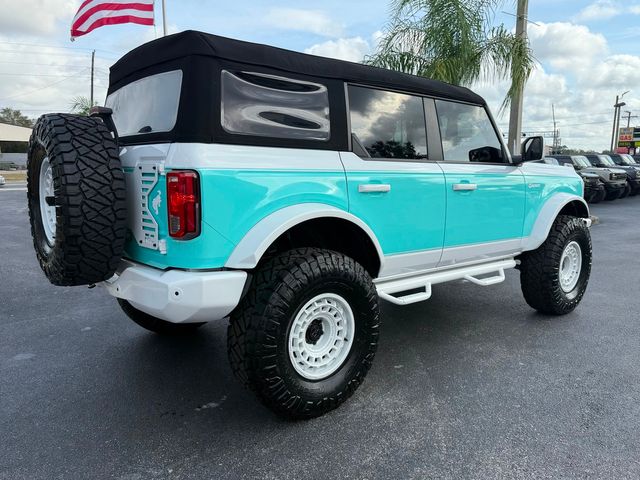 2023 Ford Bronco BAYSHORE SEAFOAM RETRO 2-TONE LEAATHER LIFTED | Plant City, FL | psv5 DEMO - Bayshore Automotive 2023 Ford Bronco BAYSHORE SEAFOAM RETRO 2-TONE LEAATHER LIFTED | Plant City, FL | psv5 DEMO - Bayshore Automotive