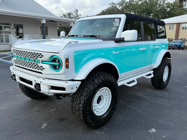 2023 Ford Bronco BAYSHORE SEAFOAM RETRO 2-TONE LEAATHER LIFTED | Plant City, FL | psv5 DEMO - Bayshore Automotive