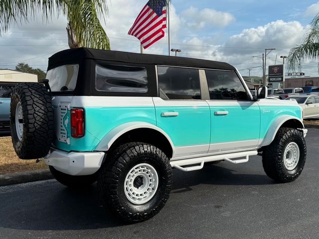 2023 Ford Bronco BAYSHORE SEAFOAM RETRO 2-TONE LEAATHER LIFTED | Plant City, FL | psv5 DEMO - Bayshore Automotive