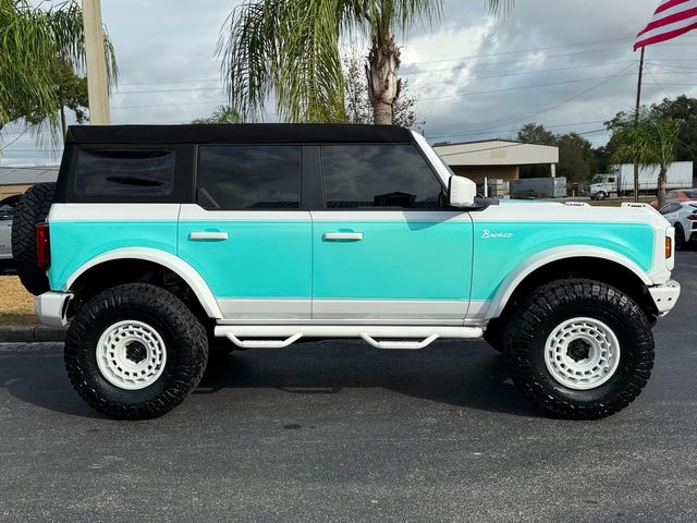 2023 Ford Bronco BAYSHORE SEAFOAM RETRO 2-TONE LEAATHER LIFTED | Plant City, FL | psv5 DEMO - Bayshore Automotive