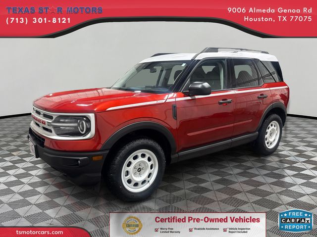 2023 Ford BRONCO SPORT HERITAGE | Houston, TX | Texas Star Motors 2023 Ford BRONCO SPORT HERITAGE | Houston, TX | Texas Star Motors