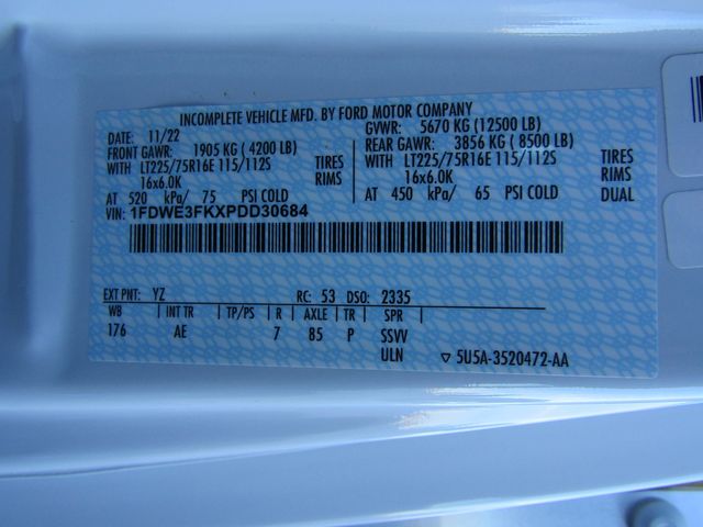 2023 Ford E350 16' Box Truck with Loading Ramp 2023 Ford E350 16' Box Truck with Loading Ramp