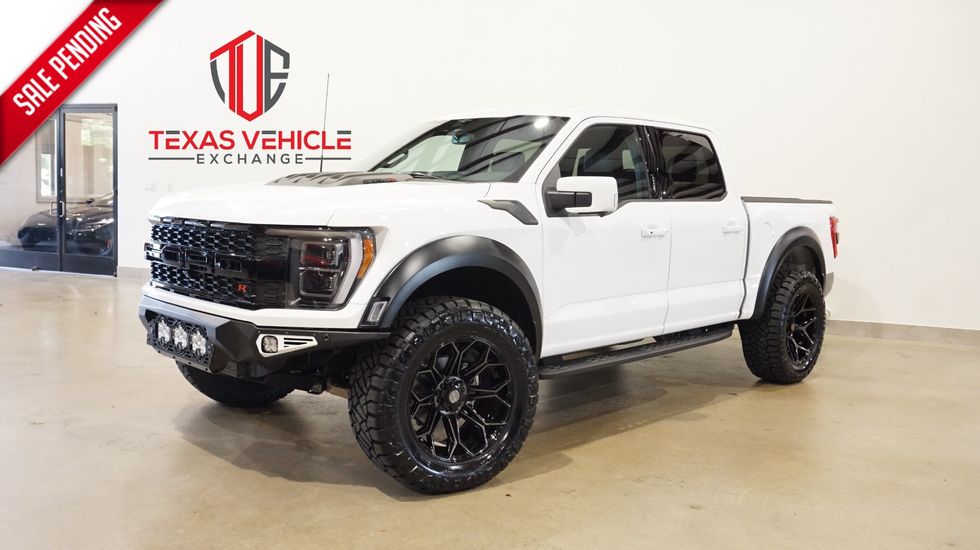 Ford Raptor White Lifted