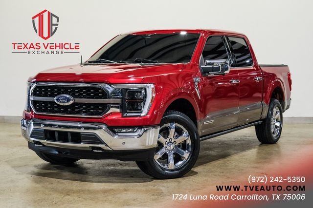 2023 Ford F-150 King Ranch 4X4 HYBRID,PANO ROOF,360 CAM,NAV,52K | Carrollton, TX | Texas Vehicle Exchange