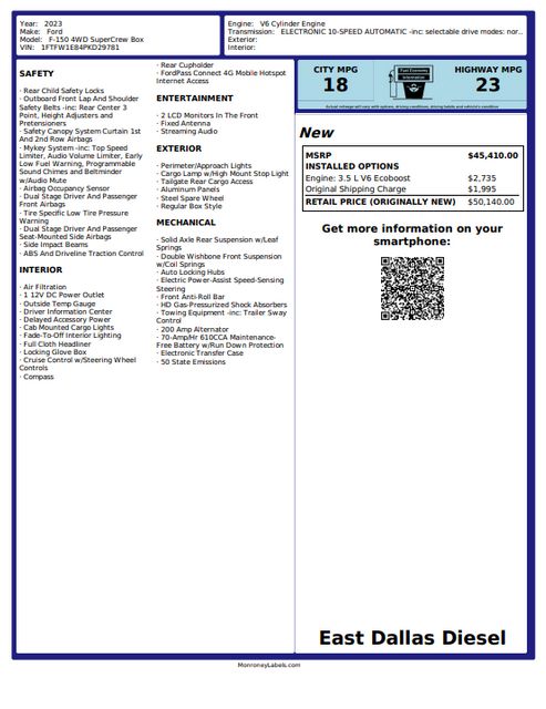 2023 Ford F-150 XLT | Dallas, TX | East Dallas Diesel 2023 Ford F-150 XLT | Dallas, TX | East Dallas Diesel