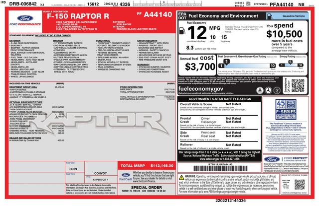 2023 Ford F-150 Raptor | Dallas, TX | East Dallas Diesel