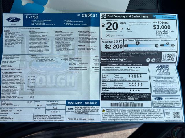 2023 Ford F-150 Platinum | Plano, TX | Schneck Motor Company 2023 Ford F-150 Platinum | Plano, TX | Schneck Motor Company