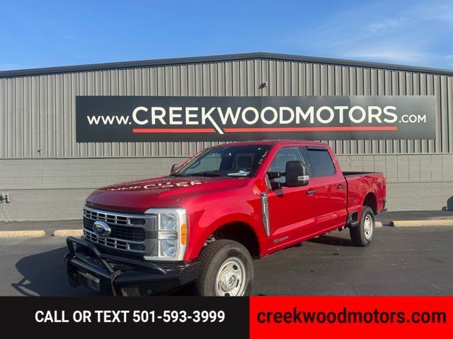 2023 Ford F-250 Super Duty XLT 4x4 Crew Cab Diesel 1 Owner Red Financing