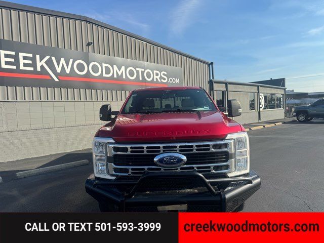 2023 Ford F-250 Super Duty XLT 4x4 Crew Cab Diesel 1 Owner Red Financing