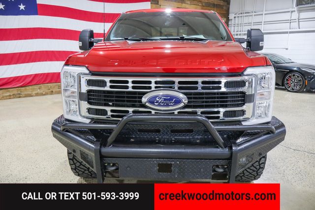 2023 Ford F-250 Super Duty FX4 4x4 Crew Cab Diesel 1 Owner Red LEVELED 37s 2023 Ford F-250 Super Duty FX4 4x4 Crew Cab Diesel 1 Owner Red LEVELED 37s