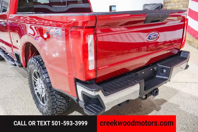 2023 Ford F-250 Super Duty FX4 4x4 Crew Cab Diesel 1 Owner Red LEVELED 37s 2023 Ford F-250 Super Duty FX4 4x4 Crew Cab Diesel 1 Owner Red LEVELED 37s