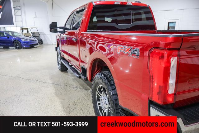 2023 Ford F-250 Super Duty FX4 4x4 Crew Cab Diesel 1 Owner Red LEVELED 37s 2023 Ford F-250 Super Duty FX4 4x4 Crew Cab Diesel 1 Owner Red LEVELED 37s