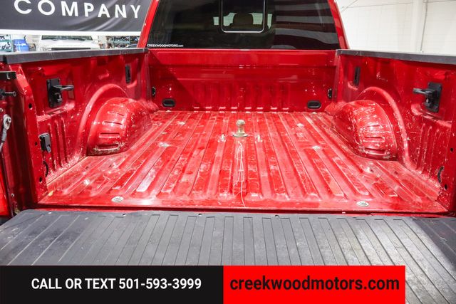 2023 Ford F-250 Super Duty FX4 4x4 Crew Cab Diesel 1 Owner Red LEVELED 37s