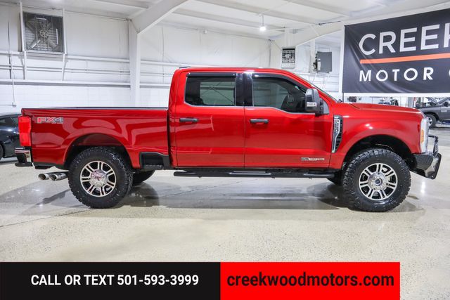 2023 Ford F-250 Super Duty FX4 4x4 Crew Cab Diesel 1 Owner Red LEVELED 37s 2023 Ford F-250 Super Duty FX4 4x4 Crew Cab Diesel 1 Owner Red LEVELED 37s