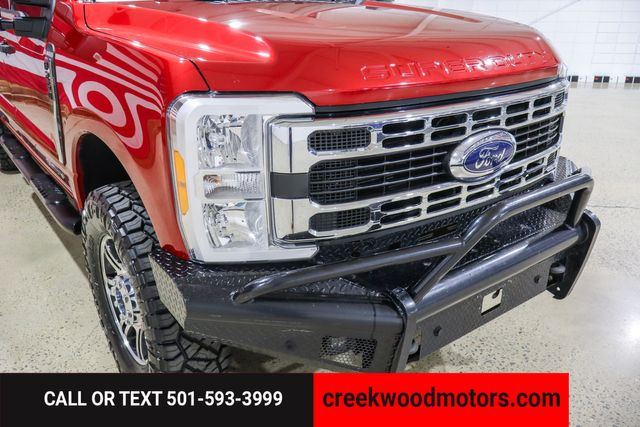 2023 Ford F-250 Super Duty FX4 4x4 Crew Cab Diesel 1 Owner Red LEVELED 37s 2023 Ford F-250 Super Duty FX4 4x4 Crew Cab Diesel 1 Owner Red LEVELED 37s