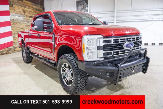 2023 Ford F-250 Super Duty FX4 4x4 Crew Cab Diesel 1 Owner Red LEVELED 37s 2023 Ford F-250 Super Duty FX4 4x4 Crew Cab Diesel 1 Owner Red LEVELED 37s