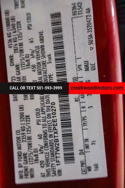 2023 Ford F-250 Super Duty FX4 4x4 Crew Cab Diesel 1 Owner Red LEVELED 37s 2023 Ford F-250 Super Duty FX4 4x4 Crew Cab Diesel 1 Owner Red LEVELED 37s
