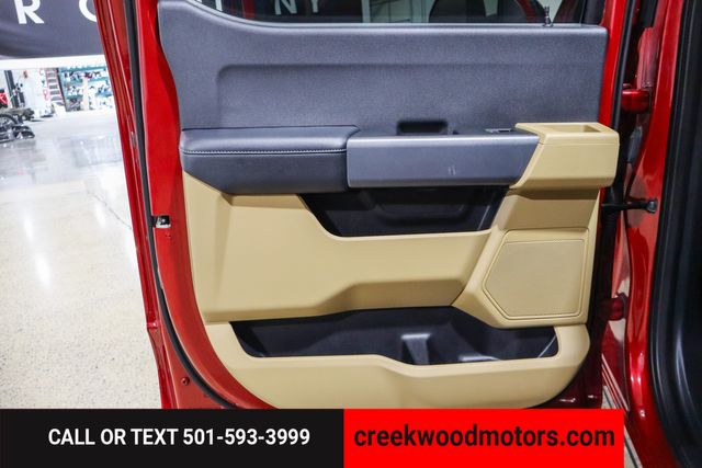 2023 Ford F-250 Super Duty FX4 4x4 Crew Cab Diesel 1 Owner Red LEVELED 37s