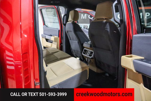 2023 Ford F-250 Super Duty FX4 4x4 Crew Cab Diesel 1 Owner Red LEVELED 37s