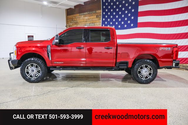 2023 Ford F-250 Super Duty FX4 4x4 Crew Cab Diesel 1 Owner Red LEVELED 37s 2023 Ford F-250 Super Duty FX4 4x4 Crew Cab Diesel 1 Owner Red LEVELED 37s