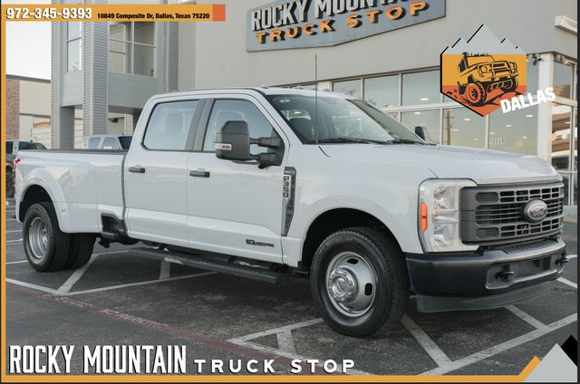 2023 Ford F-350 Super Duty XL CREW CAB LONG BED DRW RWD / 1-OWNER | Austin, TX | Rocky Mountain Truck Stop Austin