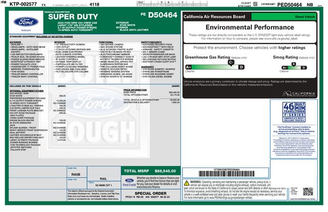 2023 Ford F-350 Super Duty Lariat Ultimate FX4 Hi Output RANCH HAND CM Hauler | Dallas, TX | East Dallas Diesel