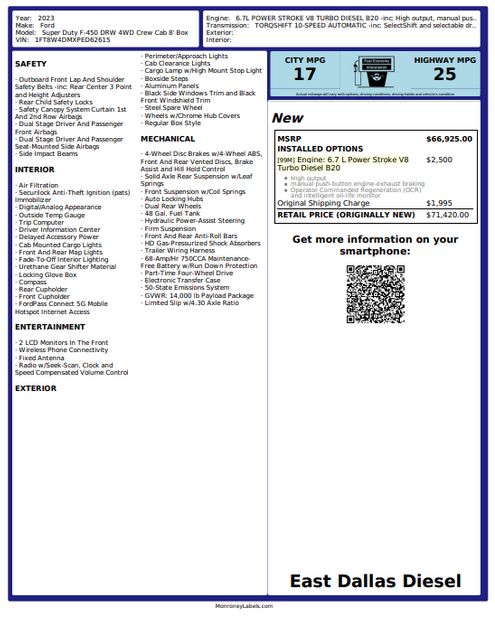 2023 Ford F-450 Super Duty Limited | Dallas, TX | East Dallas Diesel 2023 Ford F-450 Super Duty Limited | Dallas, TX | East Dallas Diesel