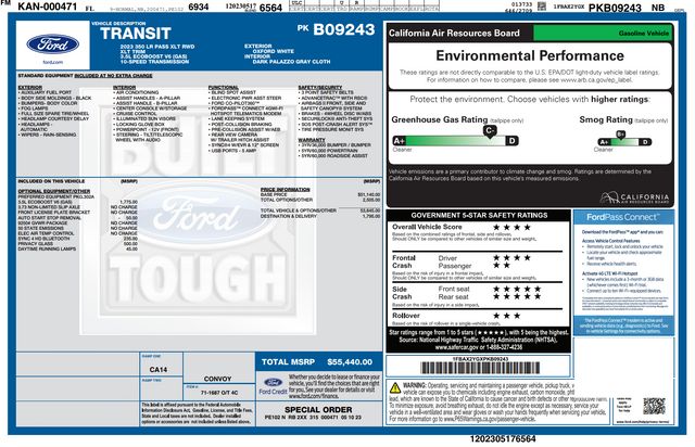 2023 Ford Transit 350 XLT 12 PASSENGER SEATING 2023 Ford Transit 350 XLT 12 PASSENGER SEATING