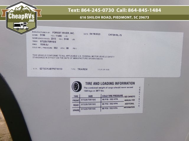 2023 Forest River artic wolf 291rl | Piedmont, SC | Cheap RV's LLC 2023 Forest River artic wolf 291rl | Piedmont, SC | Cheap RV's LLC