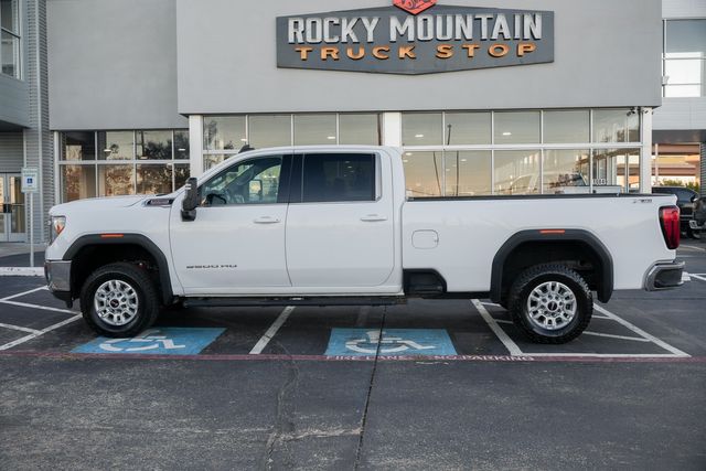 2023 GMC Sierra 2500HD SLE X31 CREW CAB LONG BED 4X4 / 1-OWNER | Austin, TX | Rocky Mountain Truck Stop Austin 2023 GMC Sierra 2500HD SLE X31 CREW CAB LONG BED 4X4 / 1-OWNER | Austin, TX | Rocky Mountain Truck Stop Austin