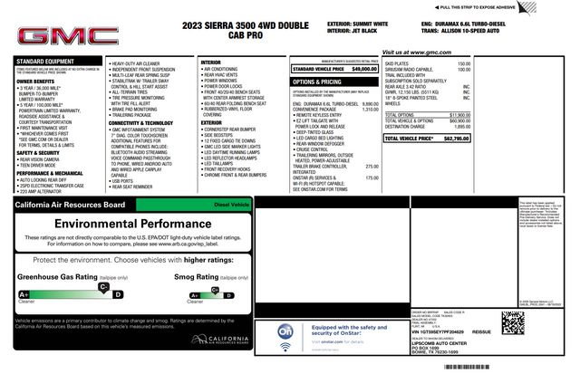 2023 GMC Sierra 3500HD Pro