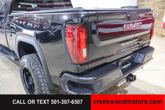 2023 GMC Sierra 3500HD AT4 4x4 Duramax Diesel Allison LEVELED Black 20s