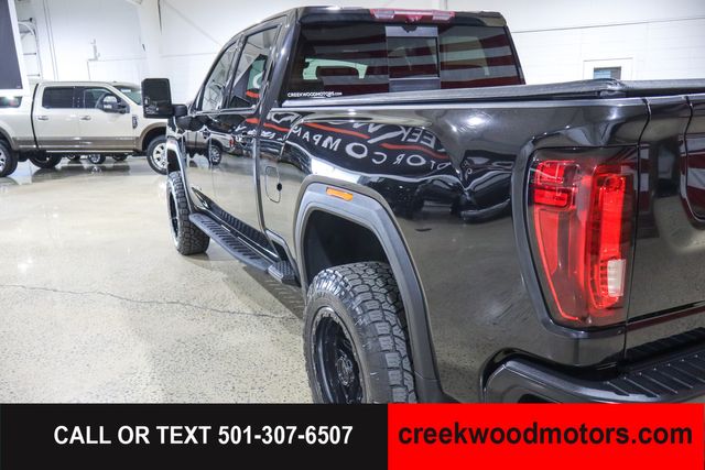 2023 GMC Sierra 3500HD AT4 4x4 Duramax Diesel Allison LEVELED Black 20s