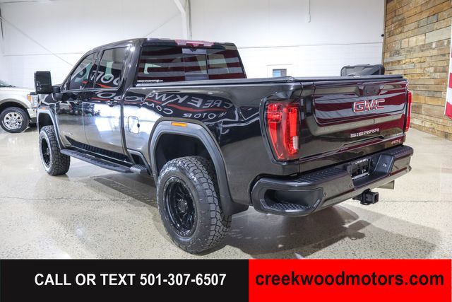 2023 GMC Sierra 3500HD AT4 4x4 Duramax Diesel Allison LEVELED Black 20s
