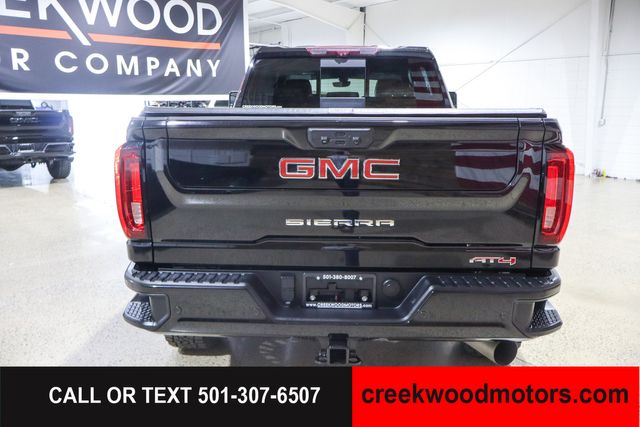 2023 GMC Sierra 3500HD AT4 4x4 Duramax Diesel Allison LEVELED Black 20s