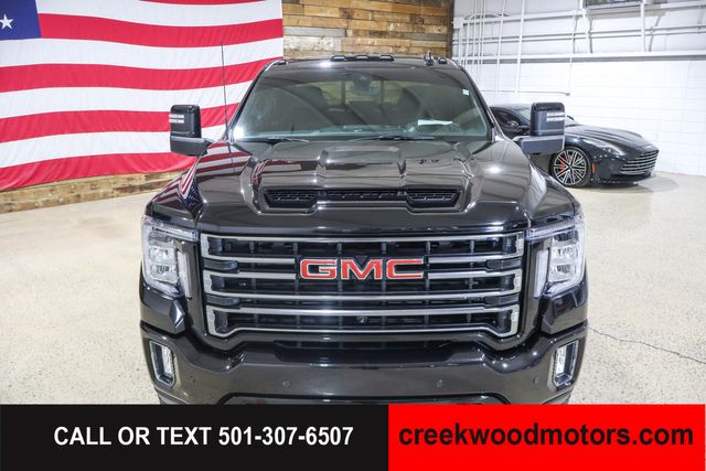 2023 GMC Sierra 3500HD AT4 4x4 Duramax Diesel Allison LEVELED Black 20s