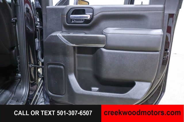 2023 GMC Sierra 3500HD AT4 4x4 Duramax Diesel Allison LEVELED Black 20s