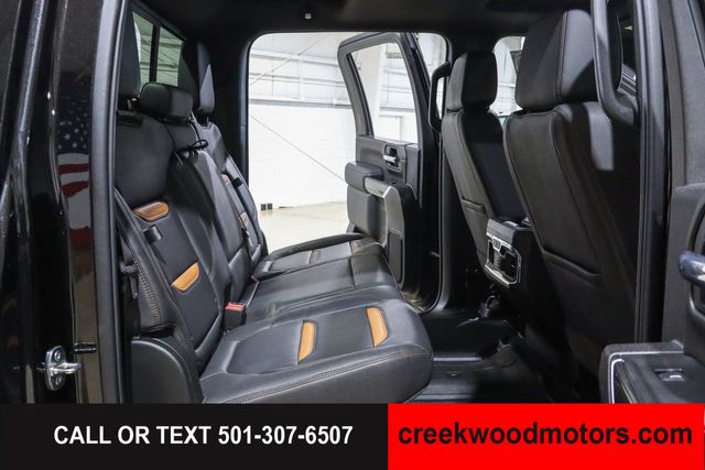 2023 GMC Sierra 3500HD AT4 4x4 Duramax Diesel Allison LEVELED Black 20s