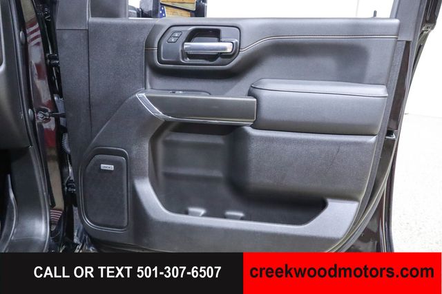 2023 GMC Sierra 3500HD AT4 4x4 Duramax Diesel Allison LEVELED Black 20s