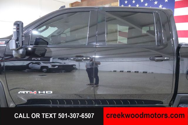 2023 GMC Sierra 3500HD AT4 4x4 Duramax Diesel Allison LEVELED Black 20s