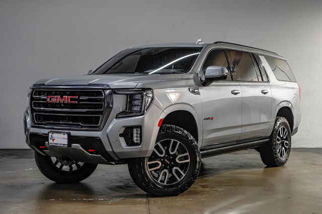 2023 GMC Yukon XL AT4 Premium 4WD 6.2L V8 LIFTED 35" A/T Rear TVs | Dallas, TX | East Dallas Diesel