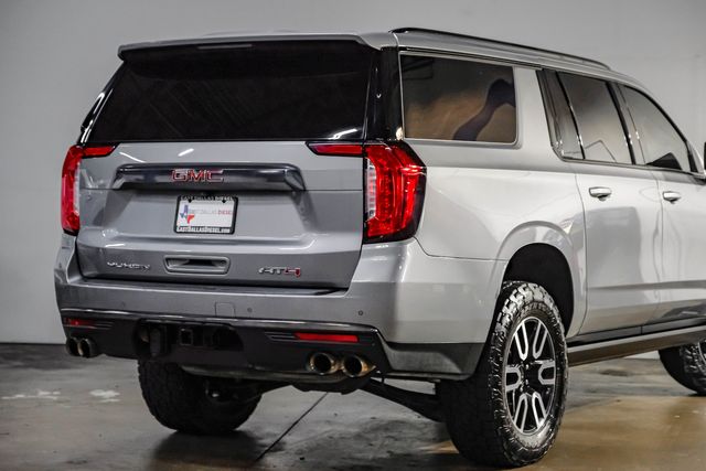 2023 GMC Yukon XL AT4 Premium 4WD 6.2L V8 LIFTED 35" A/T Rear TVs | Dallas, TX | East Dallas Diesel