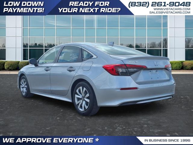 2023 Honda Civic LX Houston, Texas Vista Cars and Trucks 2023 Honda Civic LX Houston, Texas Vista Cars and Trucks