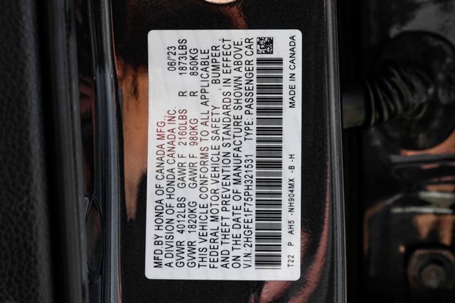 2023 Honda Civic EX 2023 Honda Civic EX