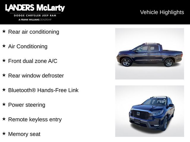 2023 Honda Ridgeline RTL-E