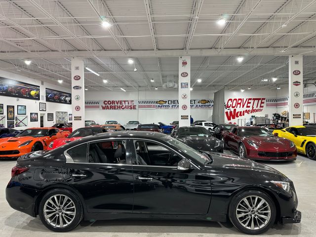 2023 Infiniti Q50 Luxe V-6, 300HP, B92, H92 USB, Gorgeous, Only 42k | Dallas, Texas | Corvette Warehouse 2023 Infiniti Q50 Luxe V-6, 300HP, B92, H92 USB, Gorgeous, Only 42k | Dallas, Texas | Corvette Warehouse