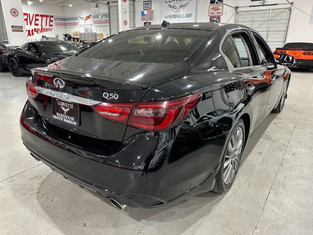 2023 Infiniti Q50 Luxe V-6, 300HP, B92, H92 USB, Gorgeous, Only 42k | Dallas, Texas | Corvette Warehouse 2023 Infiniti Q50 Luxe V-6, 300HP, B92, H92 USB, Gorgeous, Only 42k | Dallas, Texas | Corvette Warehouse